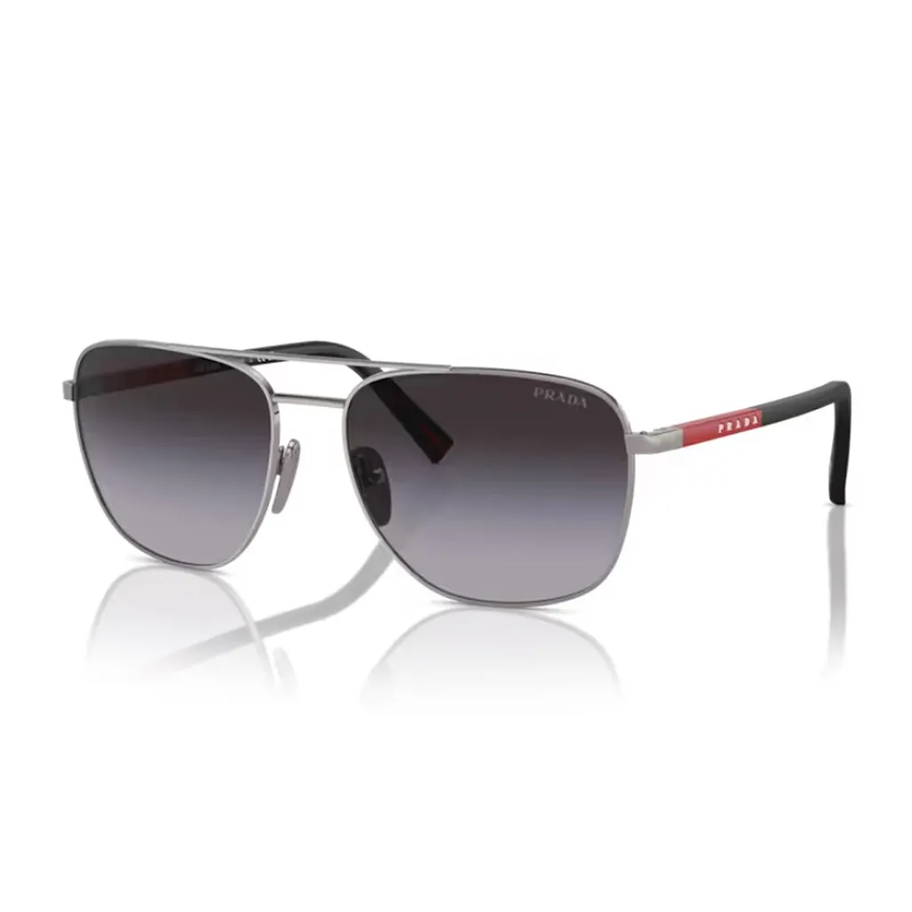 Prada Eyewear Linea Rossa Aviator-Frame Sunglasses