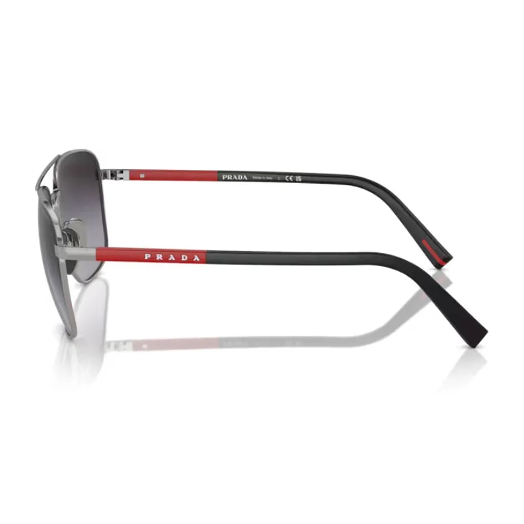 Prada Eyewear Linea Rossa Aviator-Frame Sunglasses