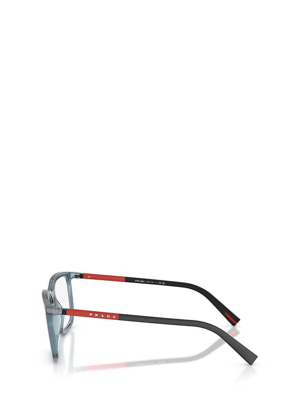 Prada Eyewear Linea Rossa Pillow Frame Glasses