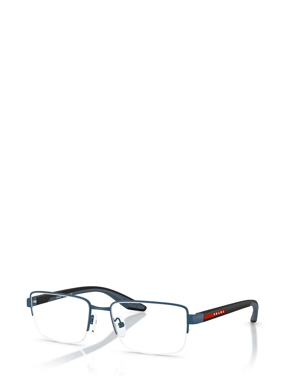 Prada Eyewear Linea Rossa Round Frame Glasses