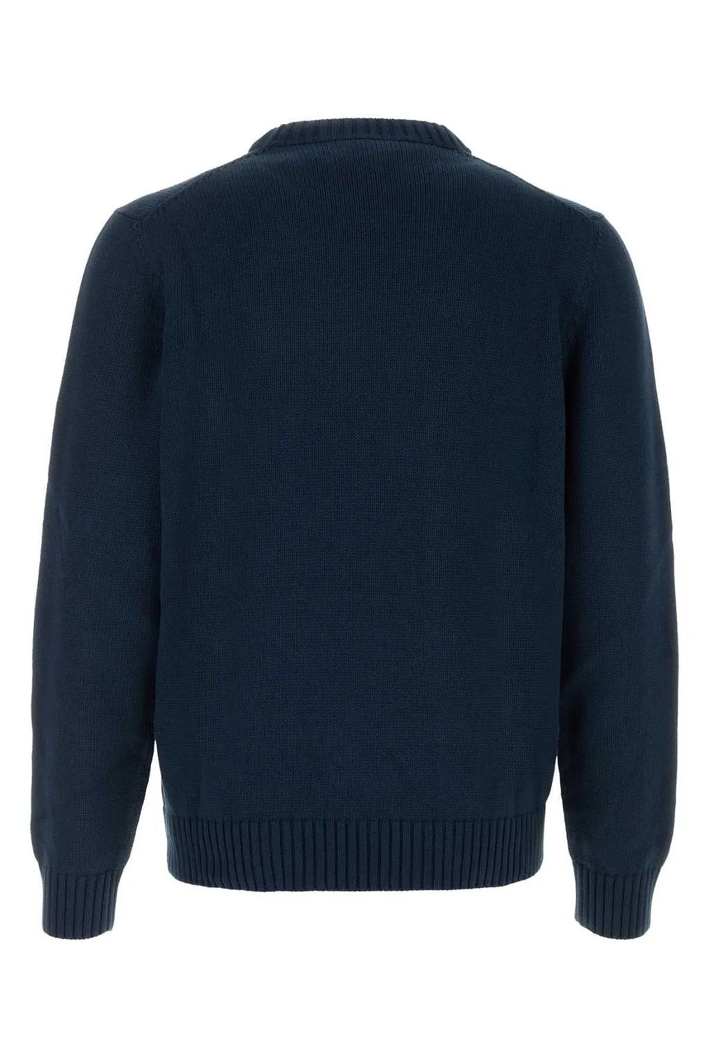 Prada Logo Embroidered Knitted Sweater