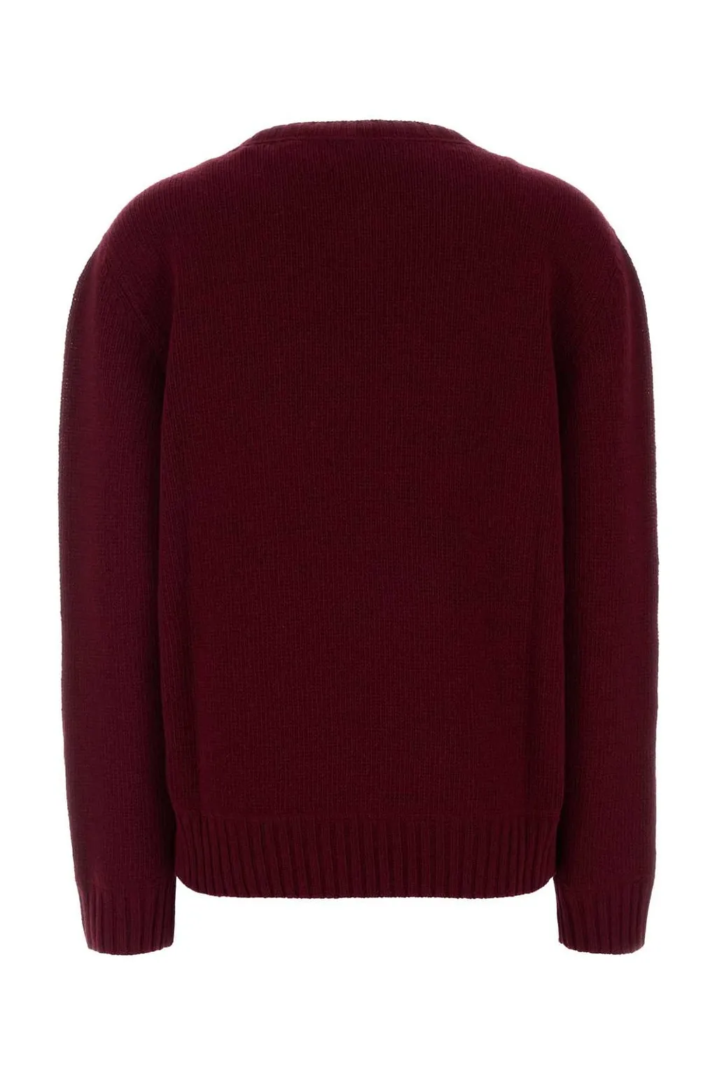 Prada Logo Crew-Neck Knitted Sweater