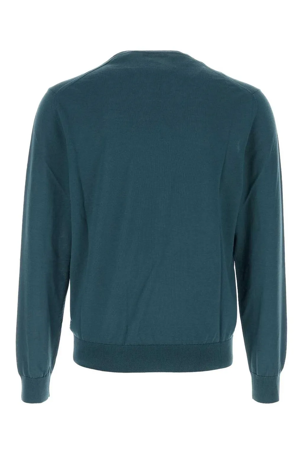 Prada Logo Crew-Neck Knitted Sweater