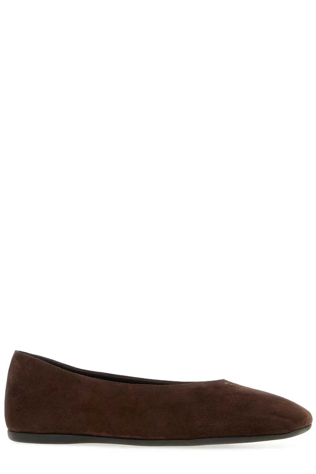 Prada Logo-Detailed Ballet Flats
