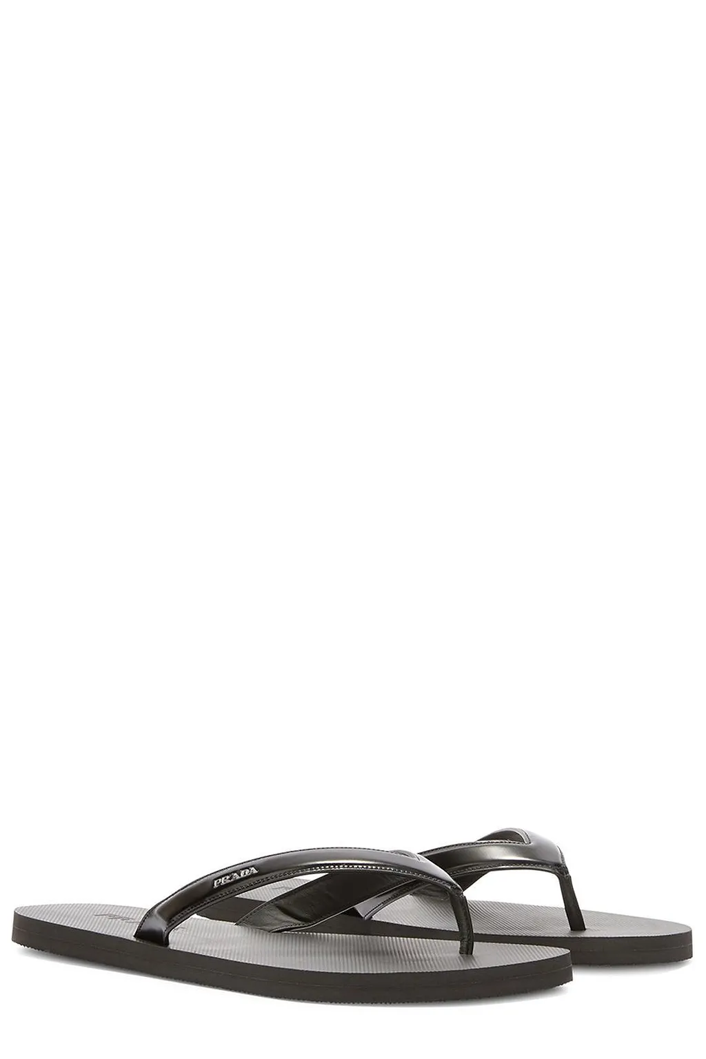 Prada Logo-Detailed Flip Flops