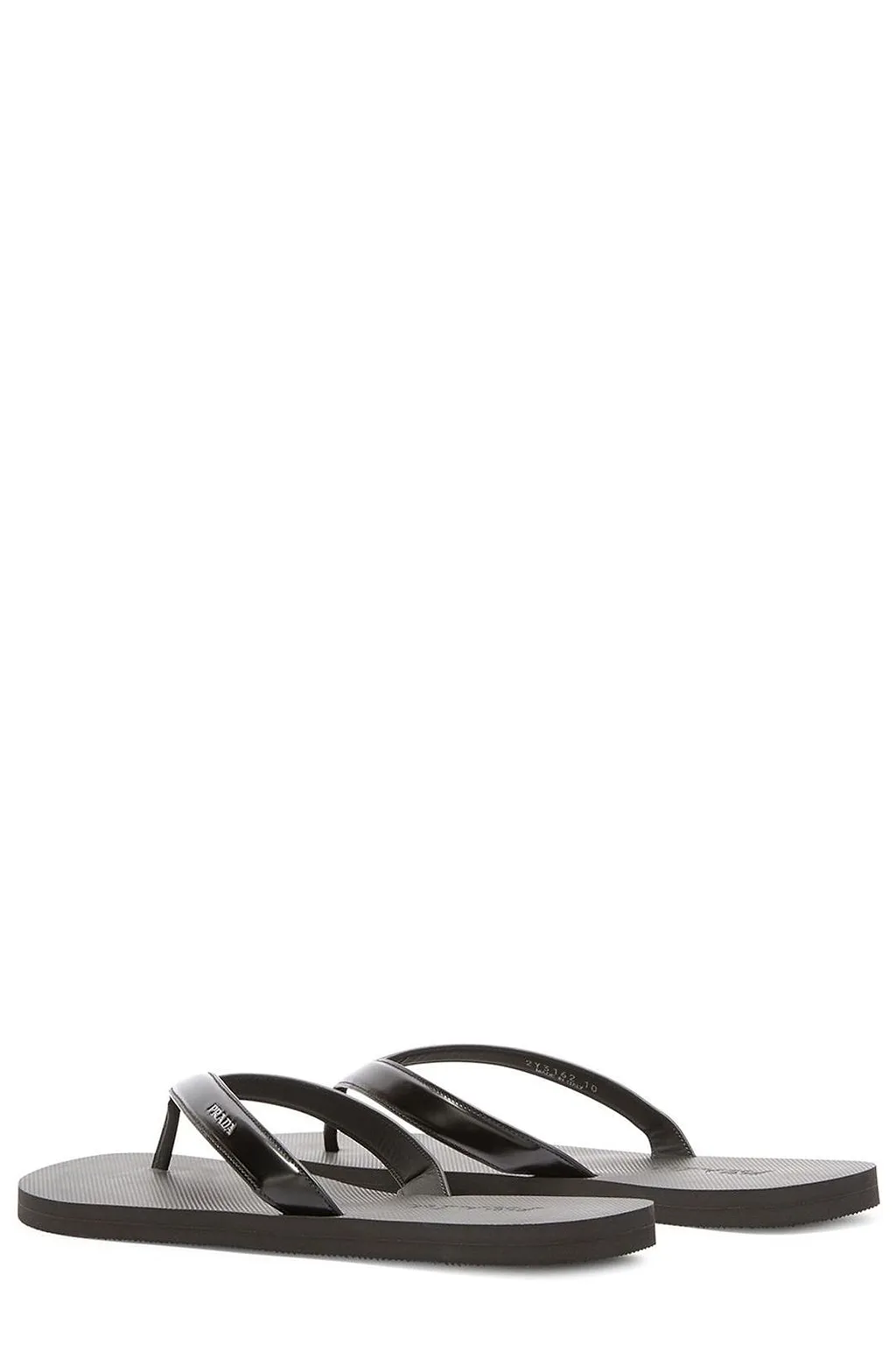 Prada Logo-Detailed Flip Flops