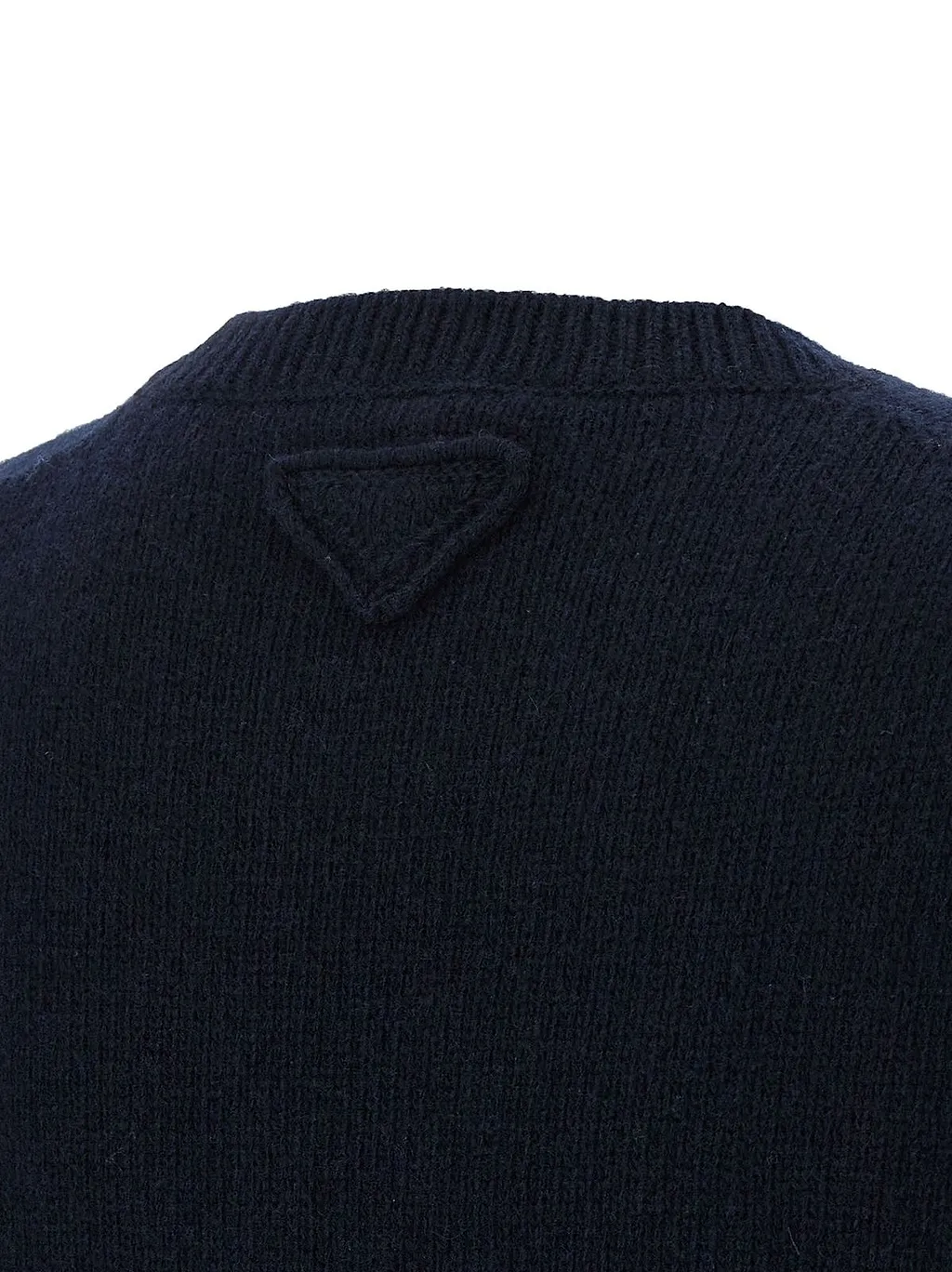Prada Logo Detailed Knitted Jumper