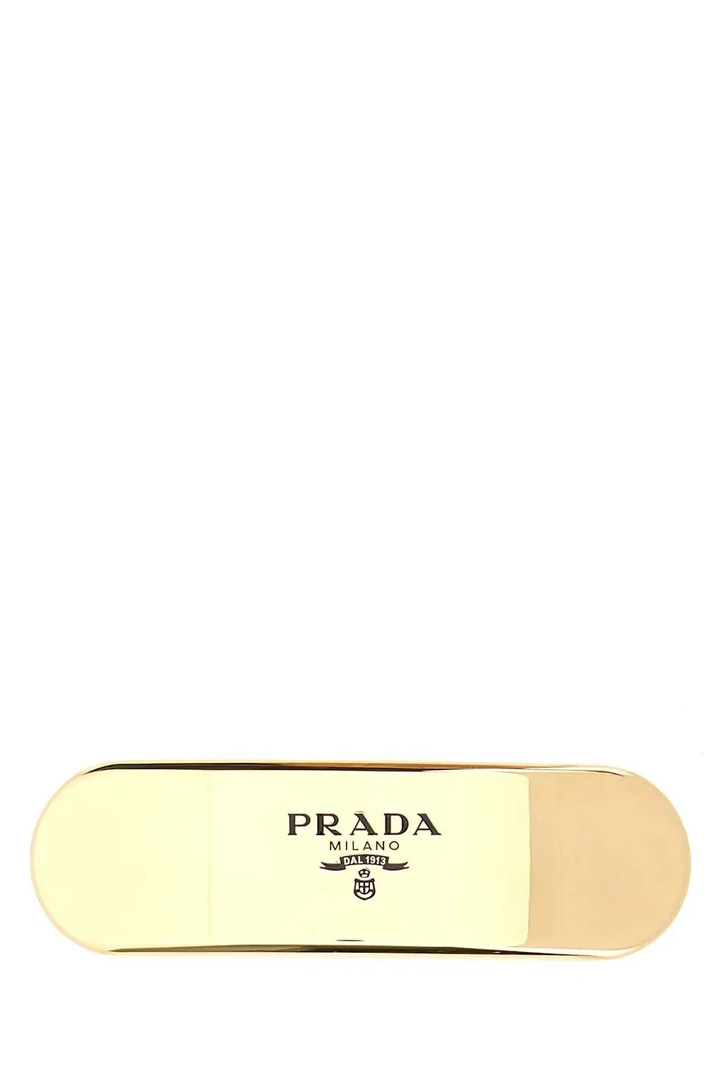Prada Logo-Detailed Hair Clip