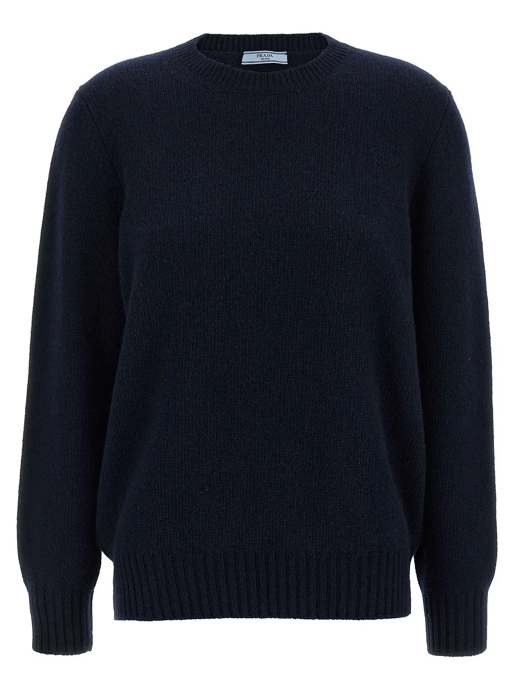Prada Logo Detailed Knitted Jumper