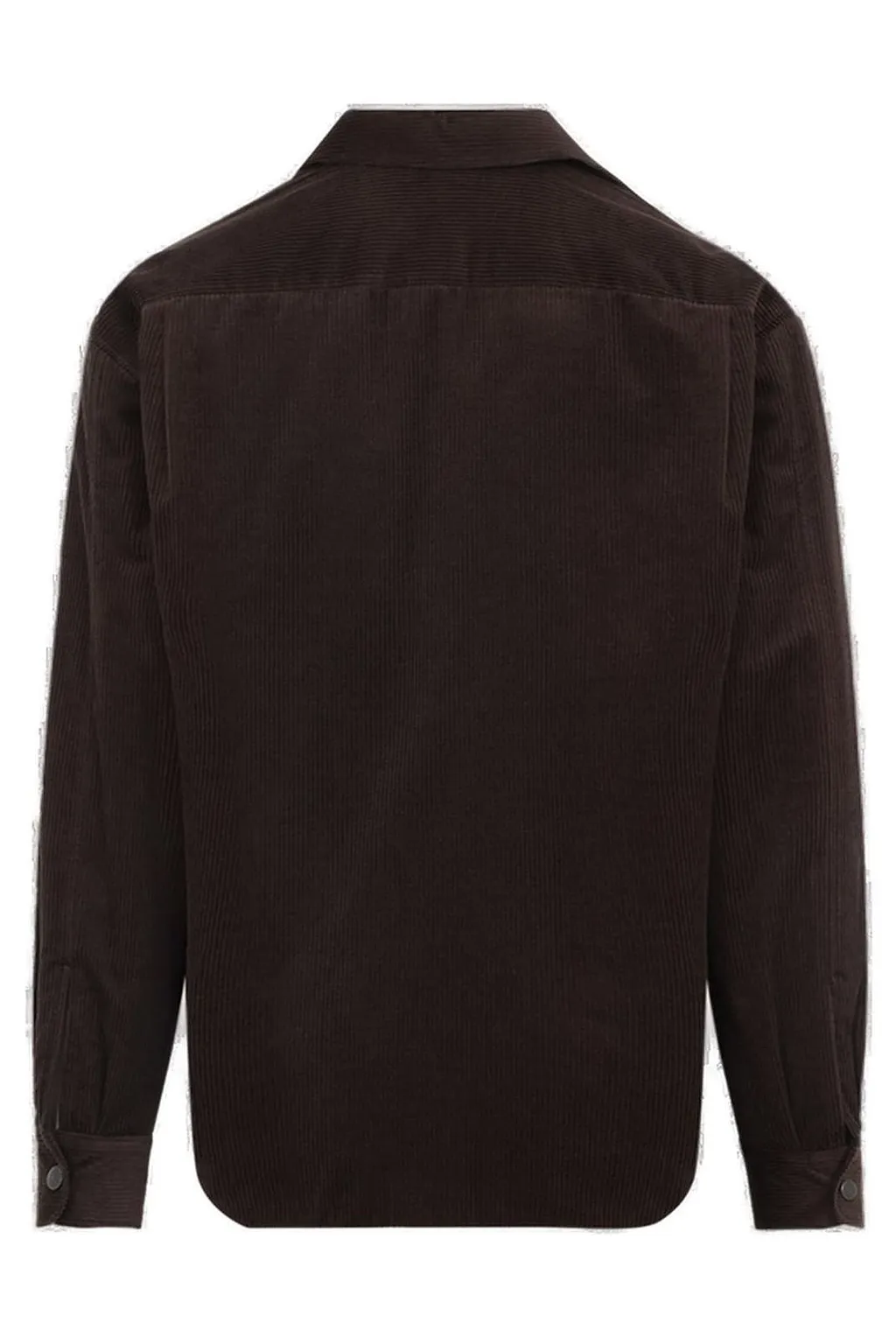 Prada Logo Detailed Long-Sleeved Shirt