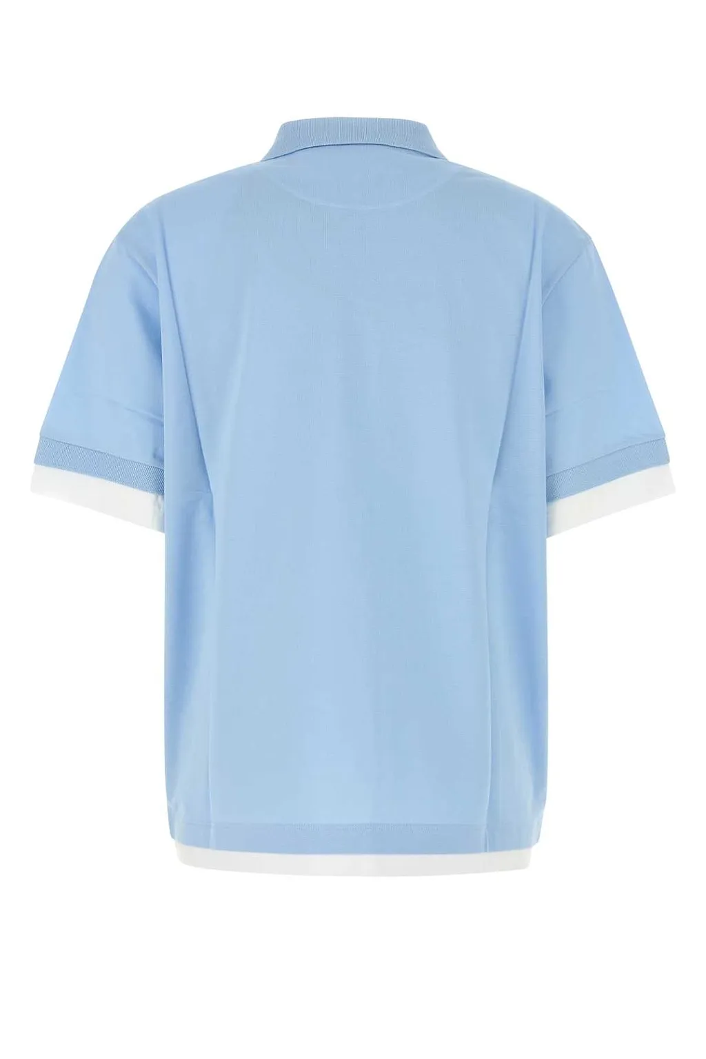 Prada Logo Detailed Short Sleeved Polo Shirt
