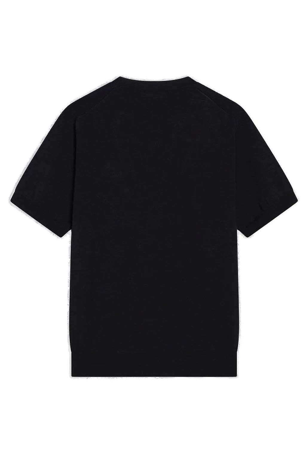 Prada Logo-Intarsia Short-Sleeved Crewneck Jumper