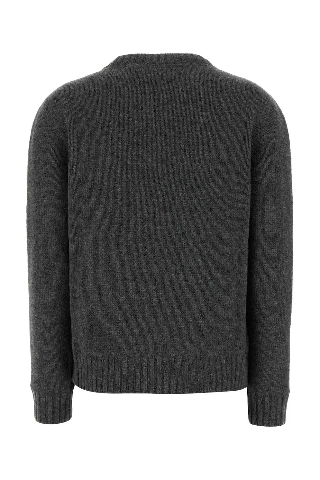 Prada Logo-Intarsia Crewneck Jumper