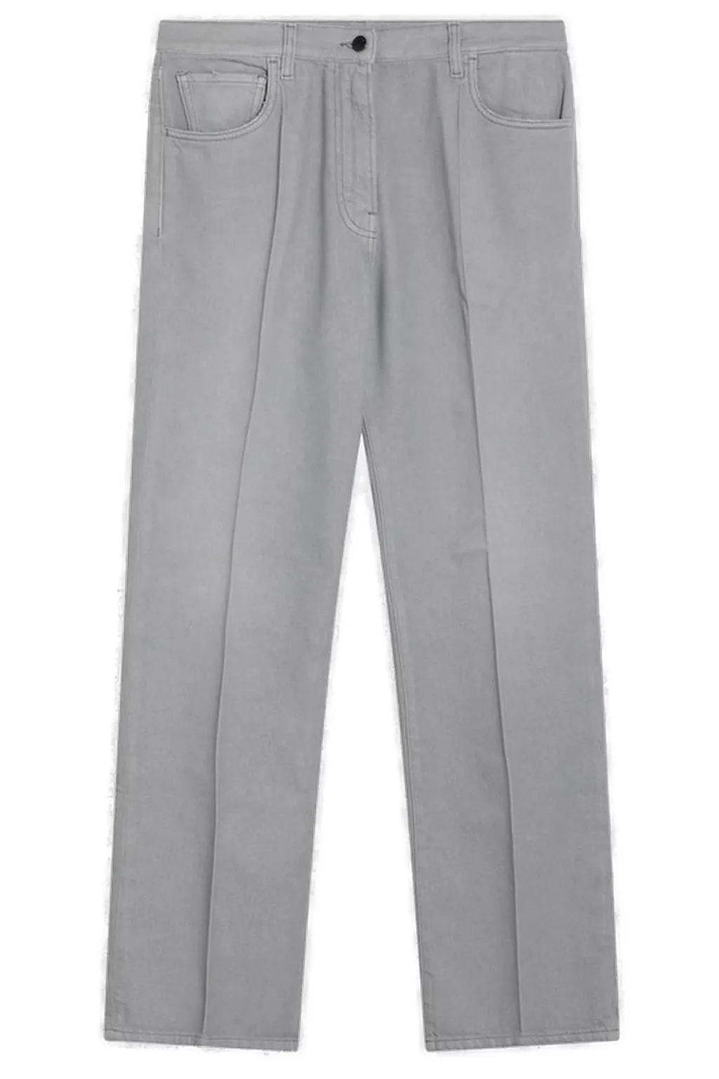 Prada Logo-Patch Denim Jeans