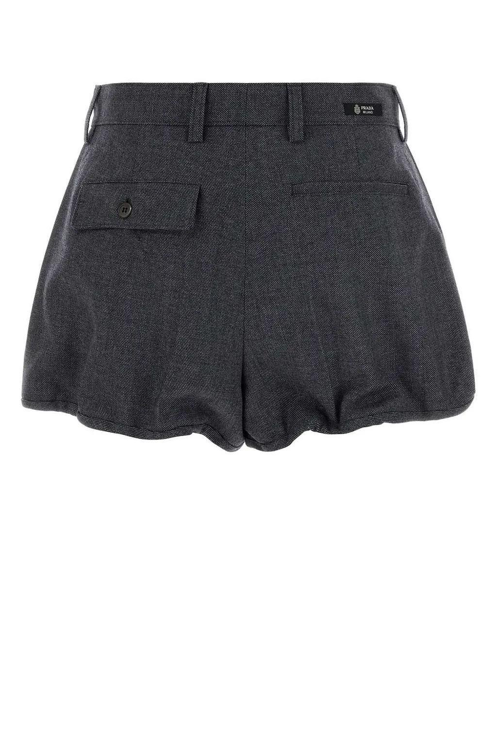 Prada Logo-Patch Shorts