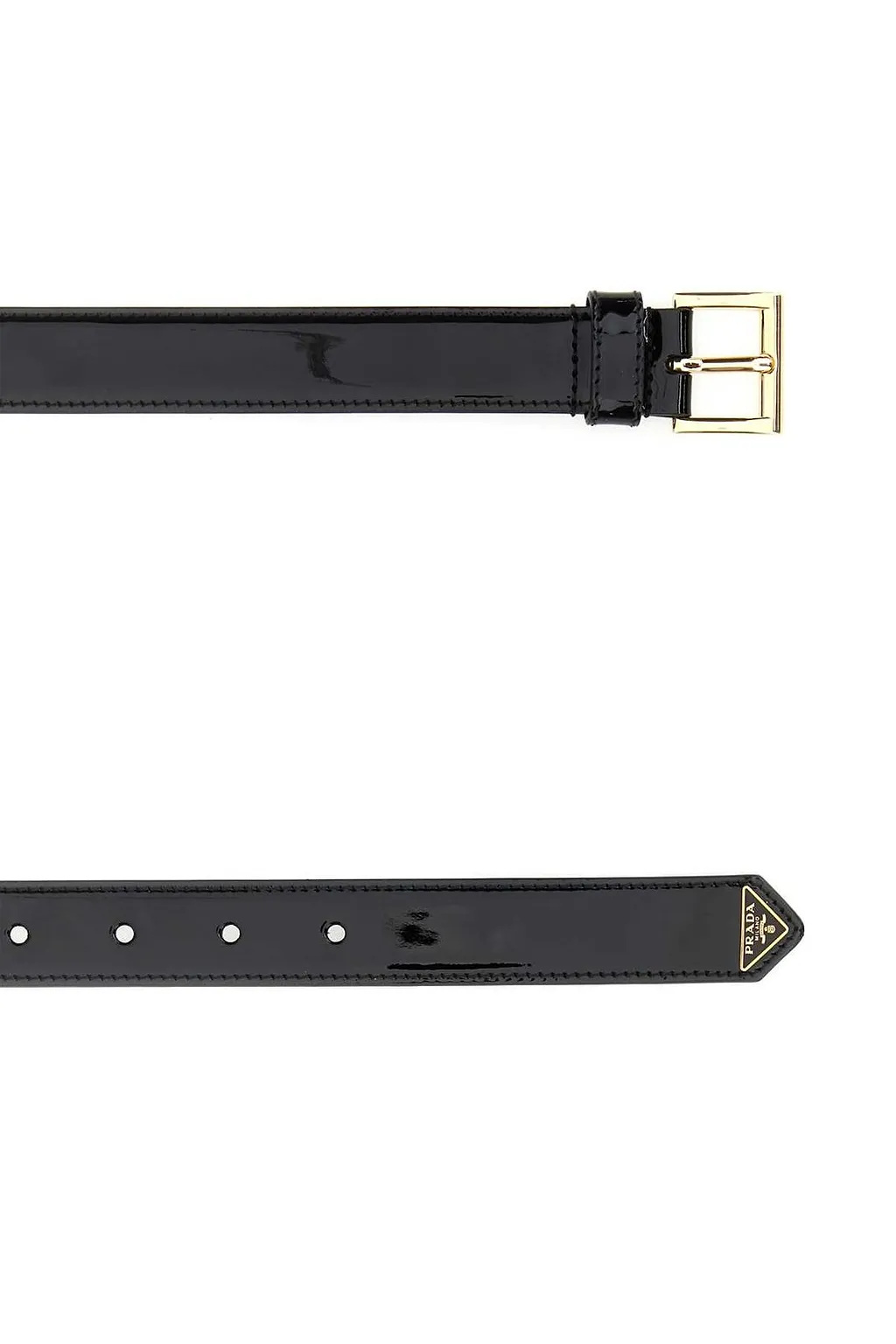 Prada Logo-Plaque Belt
