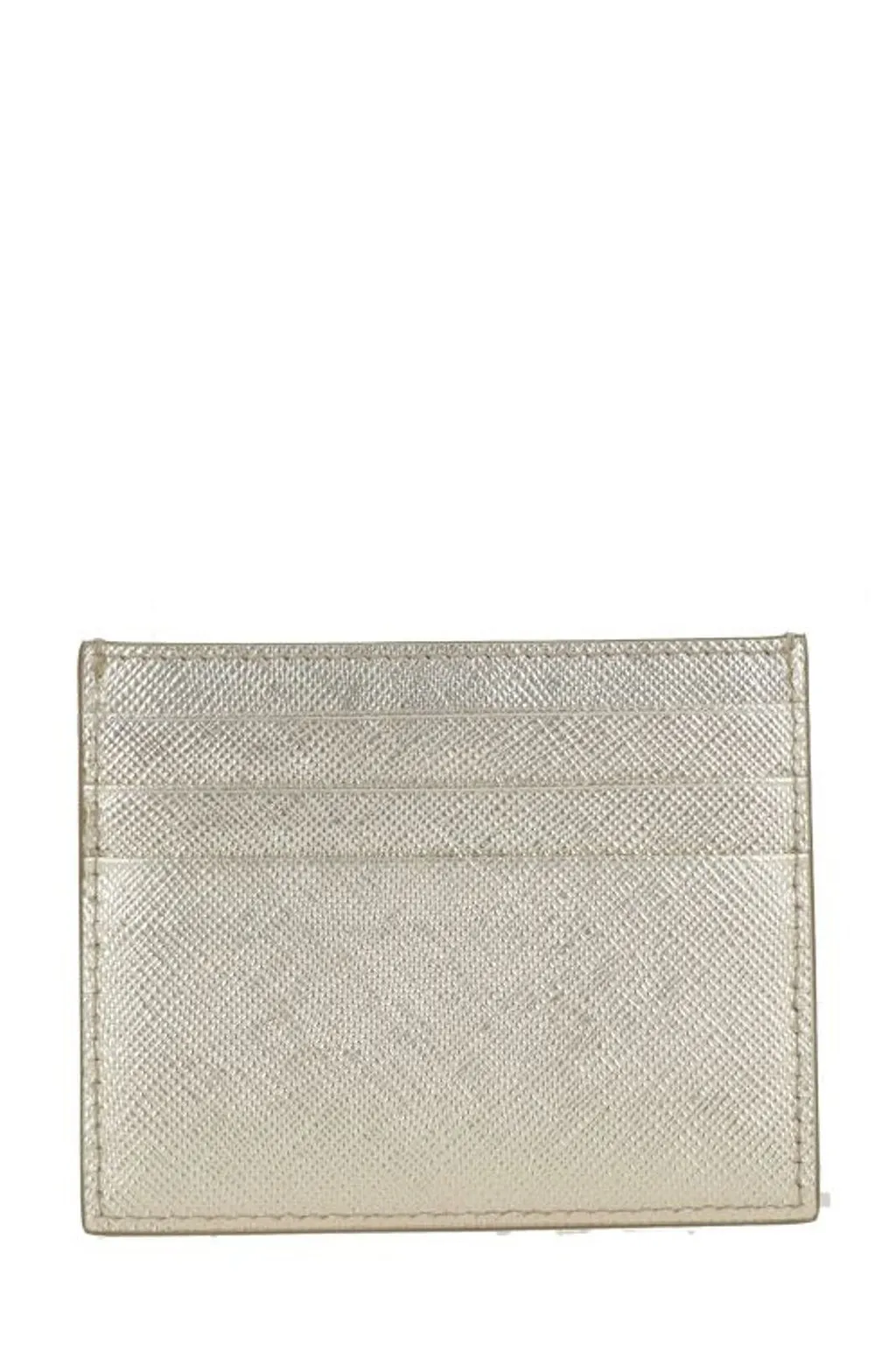 Prada Logo Plaque Card Holder