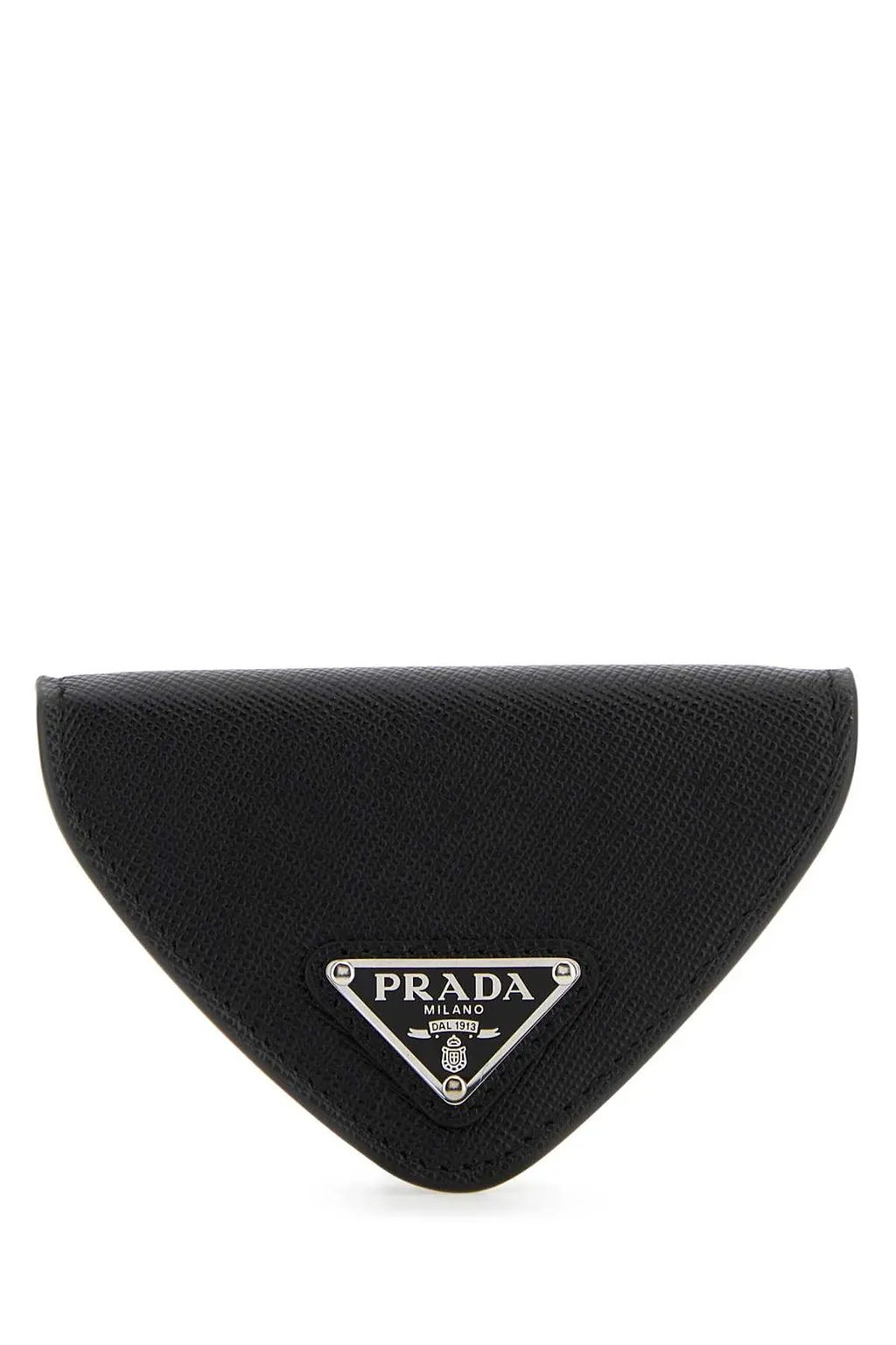 Prada Logo Plaque Coin Purse