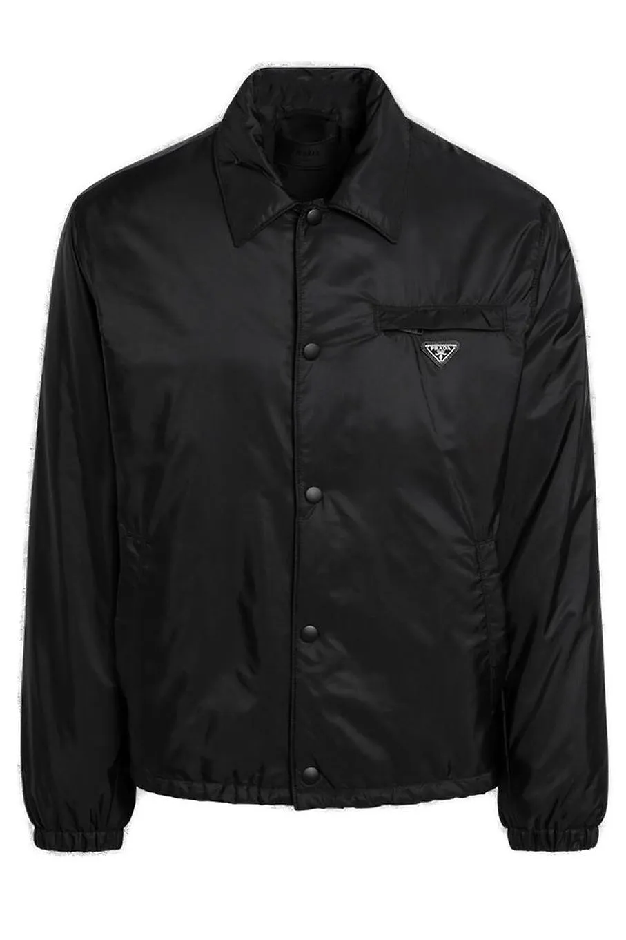 Prada Logo Plaque Blouson Jacket