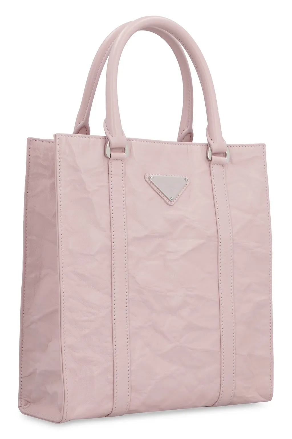Prada Logo-Plaque Handbag