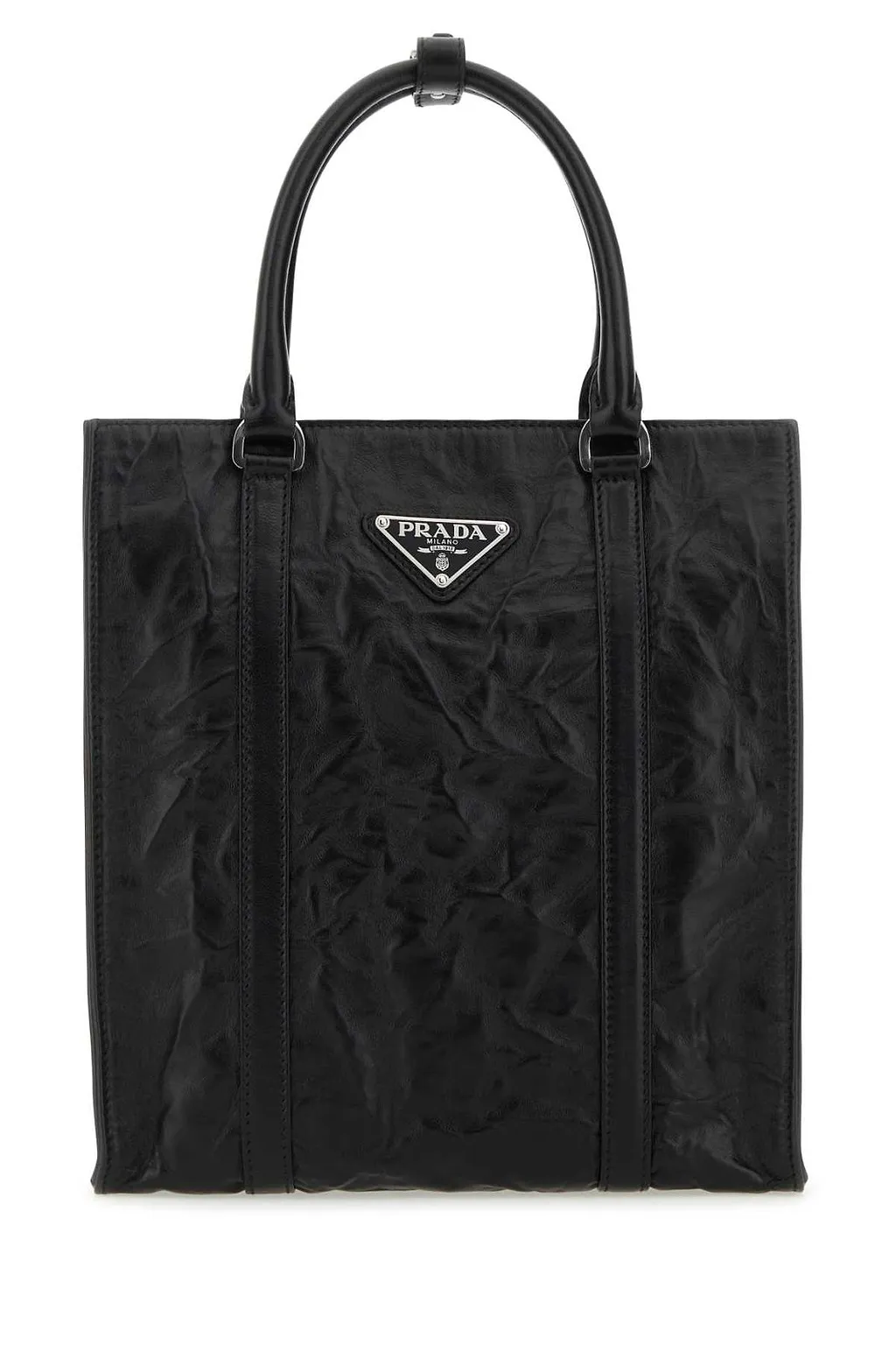 Prada Logo-Plaque Handbag