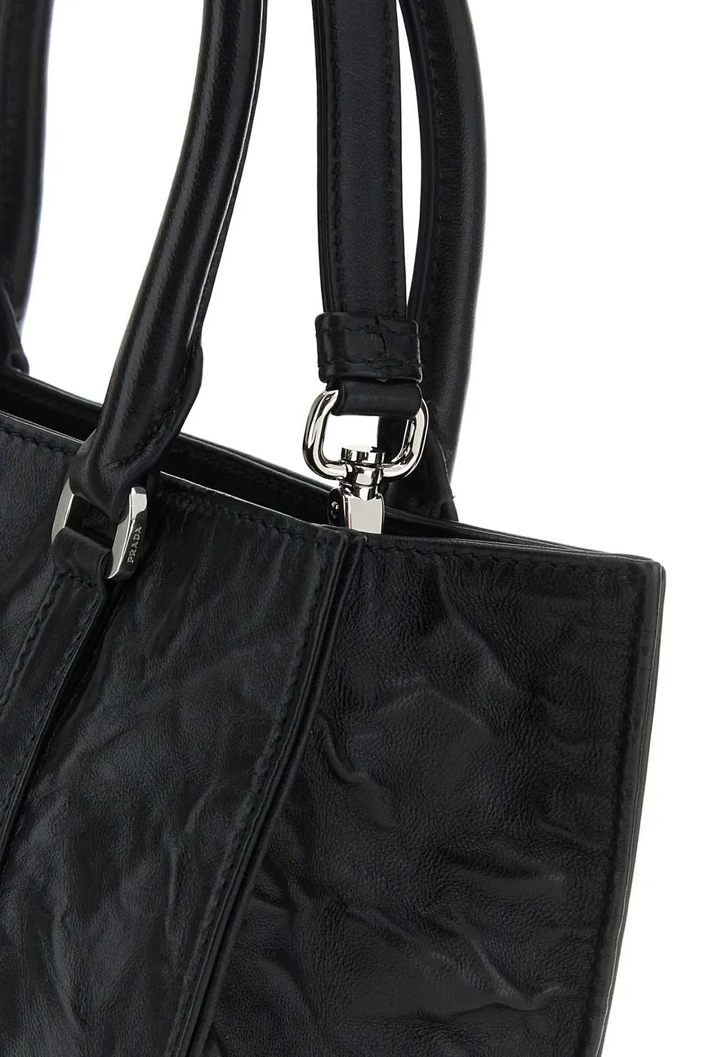 Prada Logo-Plaque Handbag