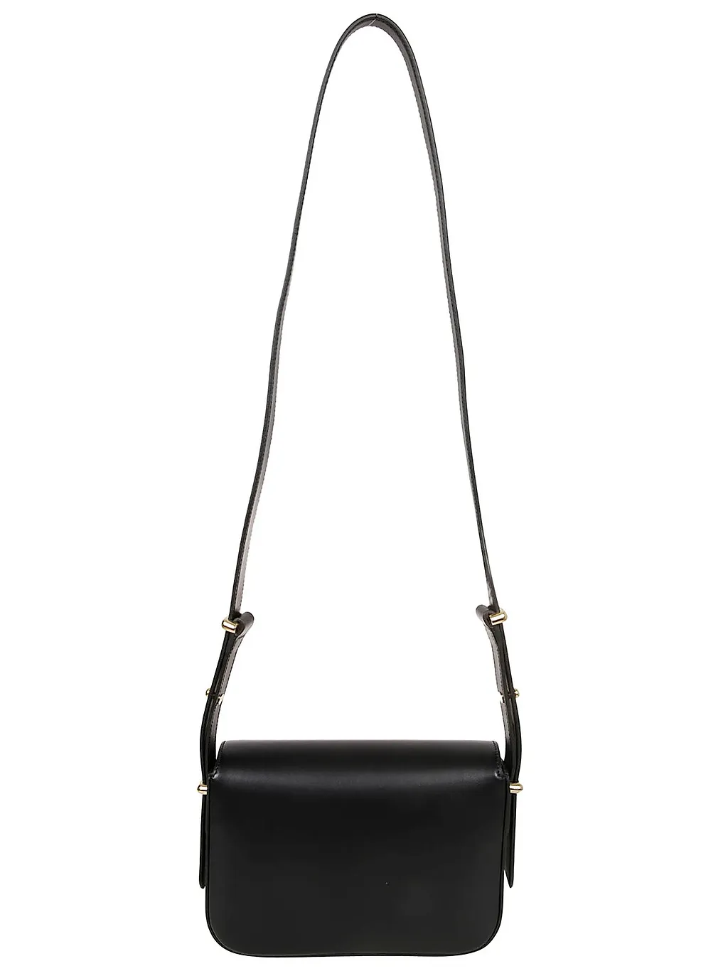 Prada Logo Plaque Foldover Top Shoulder Bag