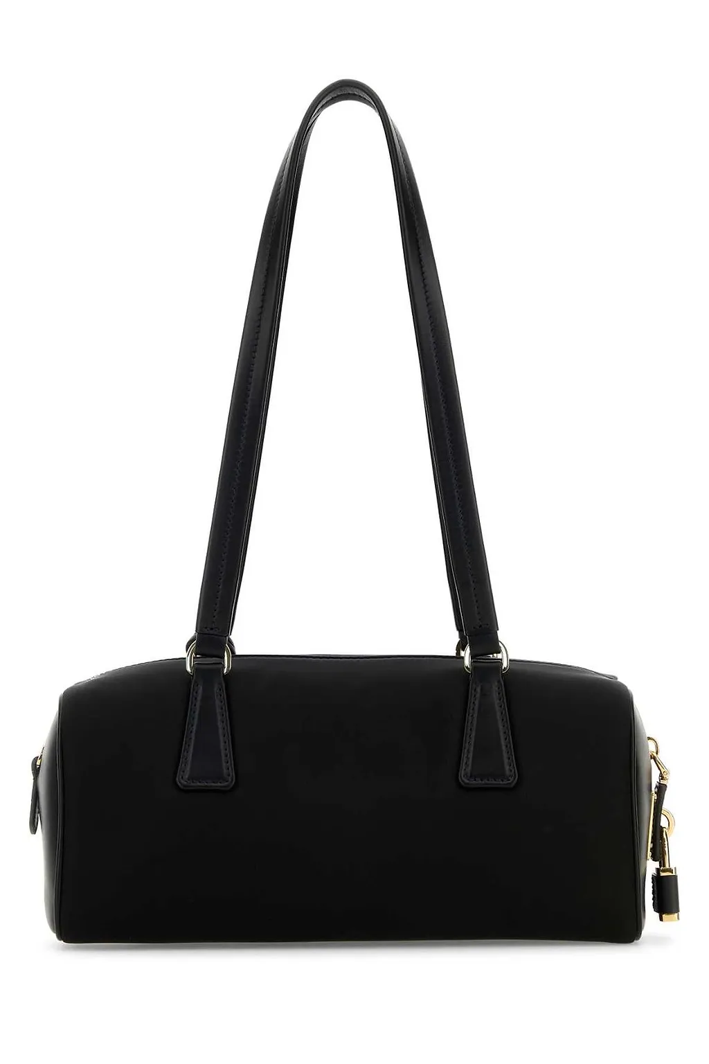 Prada Logo Plaque Padlock-Detailed Medium Tote Bag