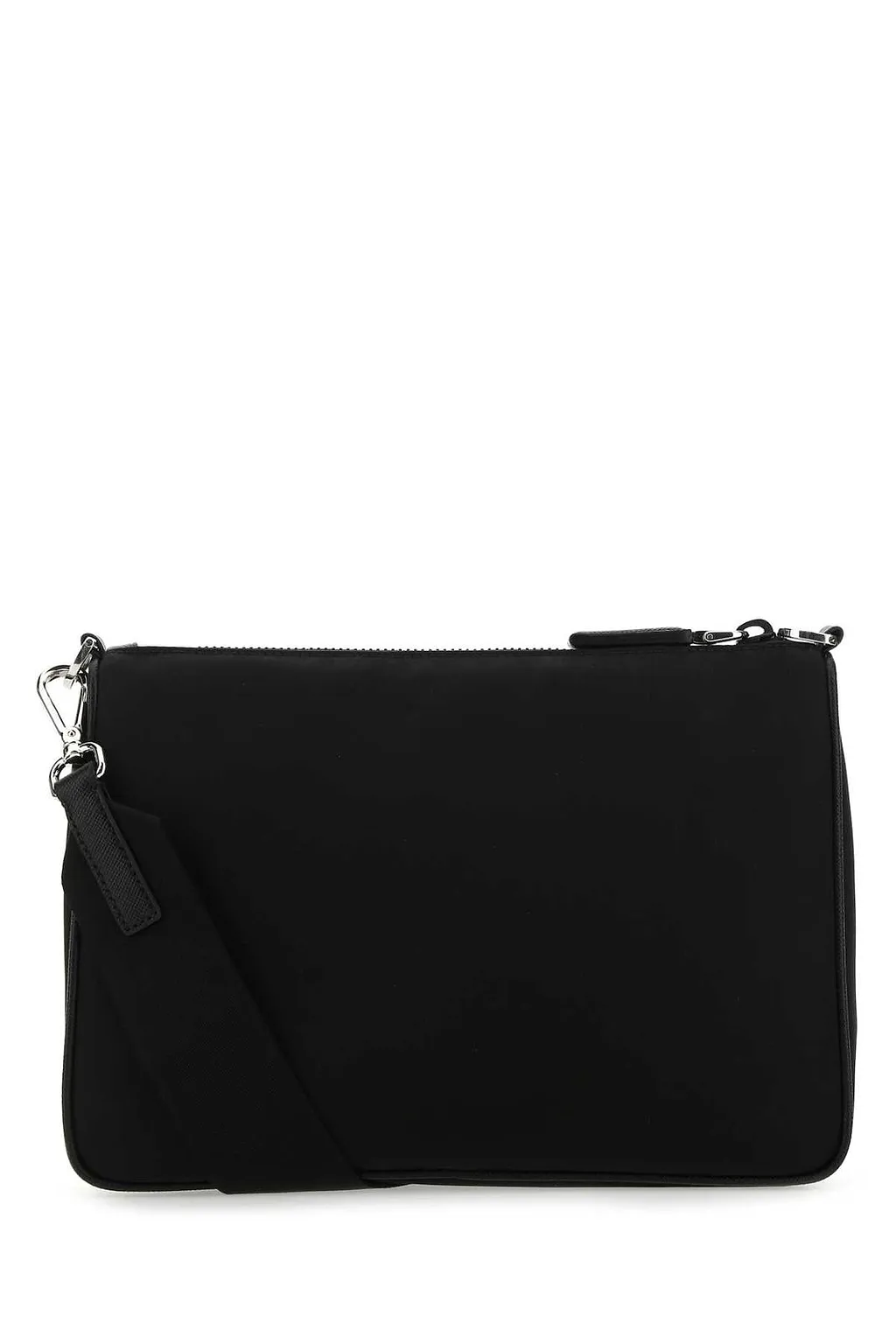 Prada Logo Plaque Shoulder Bag