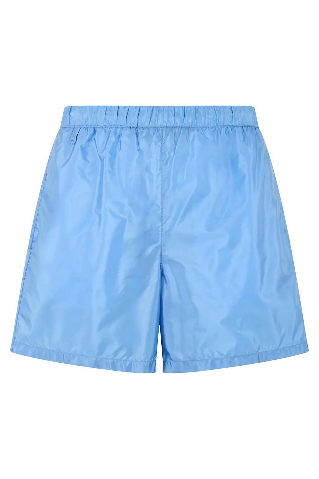 Prada Logo Plaque Swim Shorts