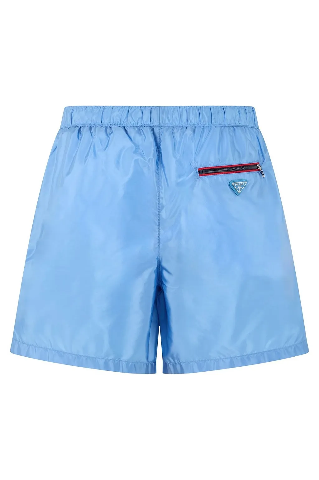 Prada Logo Plaque Swim Shorts