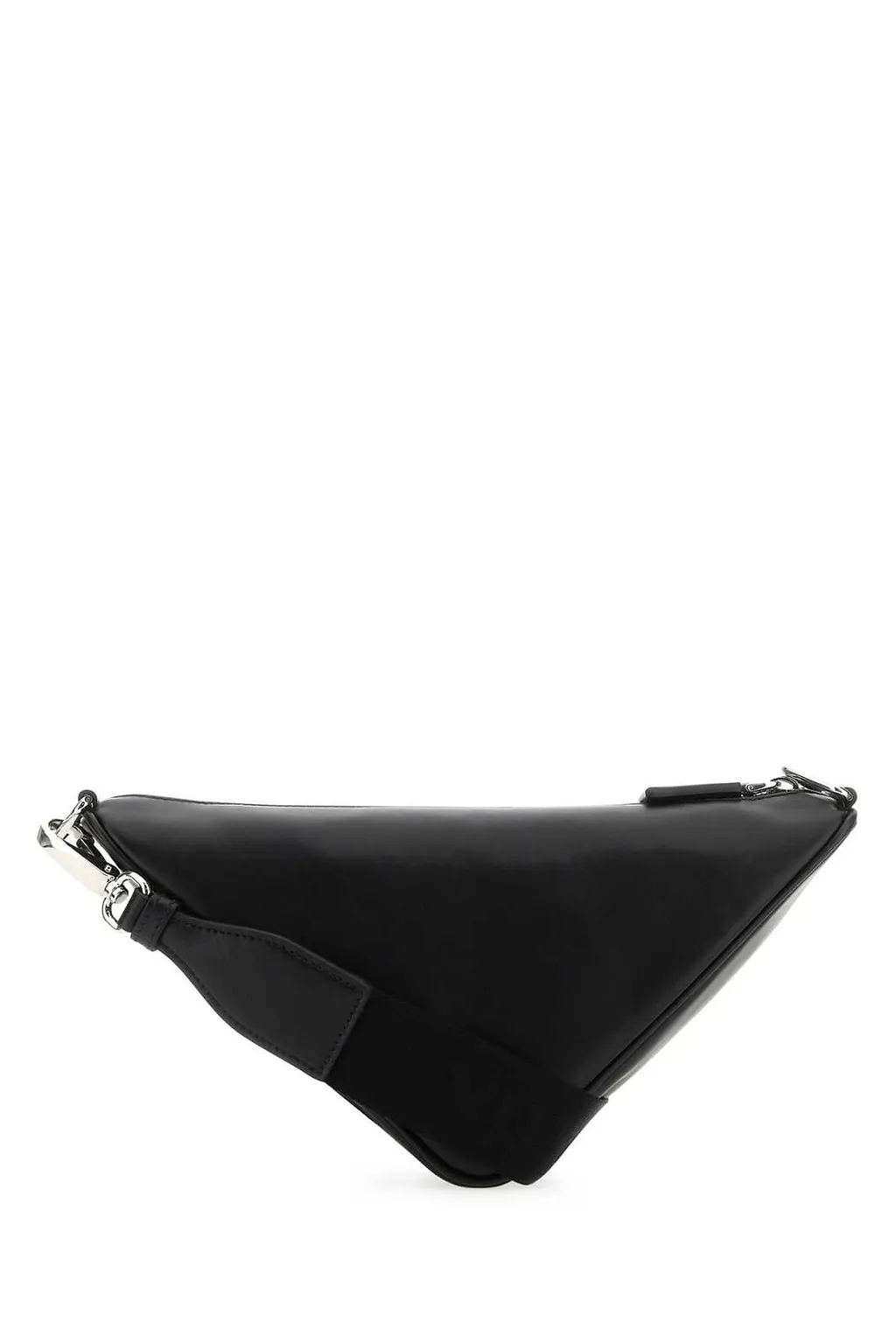 Prada Logo Plaque Zipped Shoulder Bag