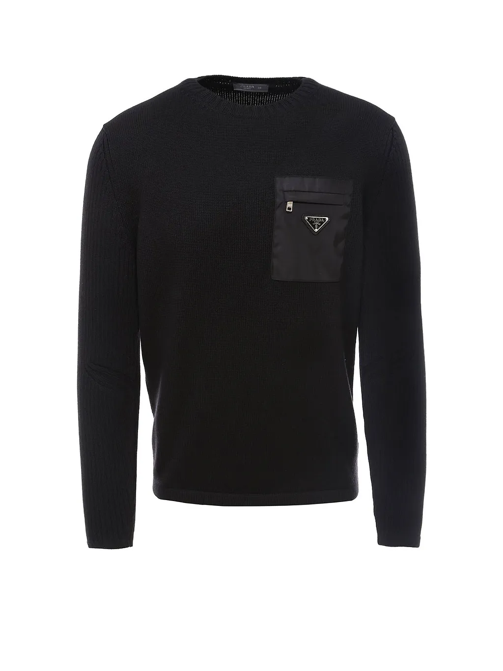 Prada Logo Pocket Knitted Jumper