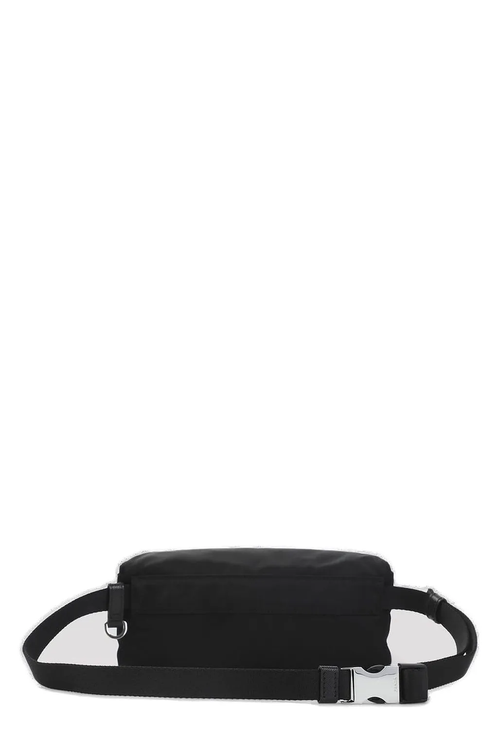Prada Logo Plaque Zipped Belt Bag