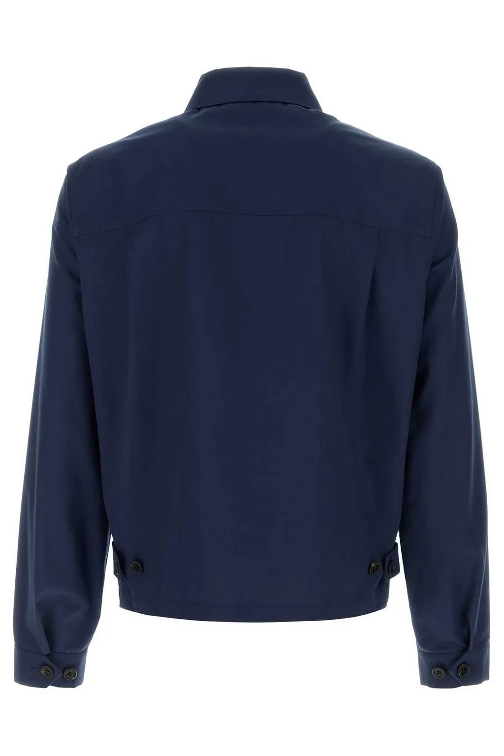 Prada Logo Printed Zipped Jacket
