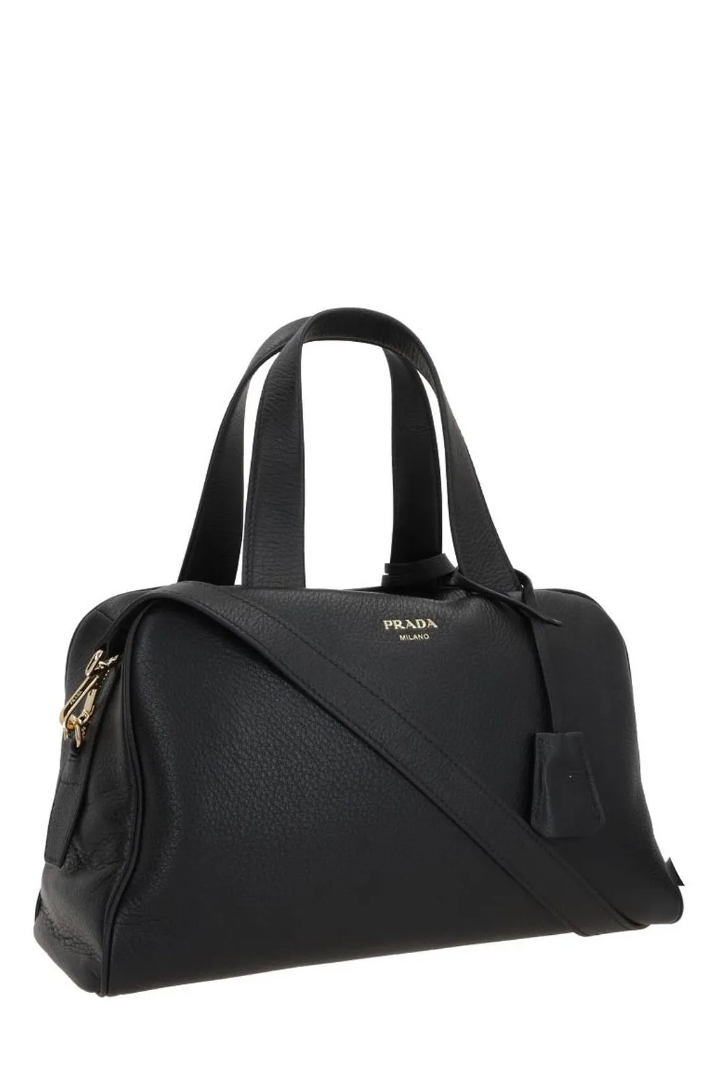 Prada Logo-Printed Zipped Tote Bag