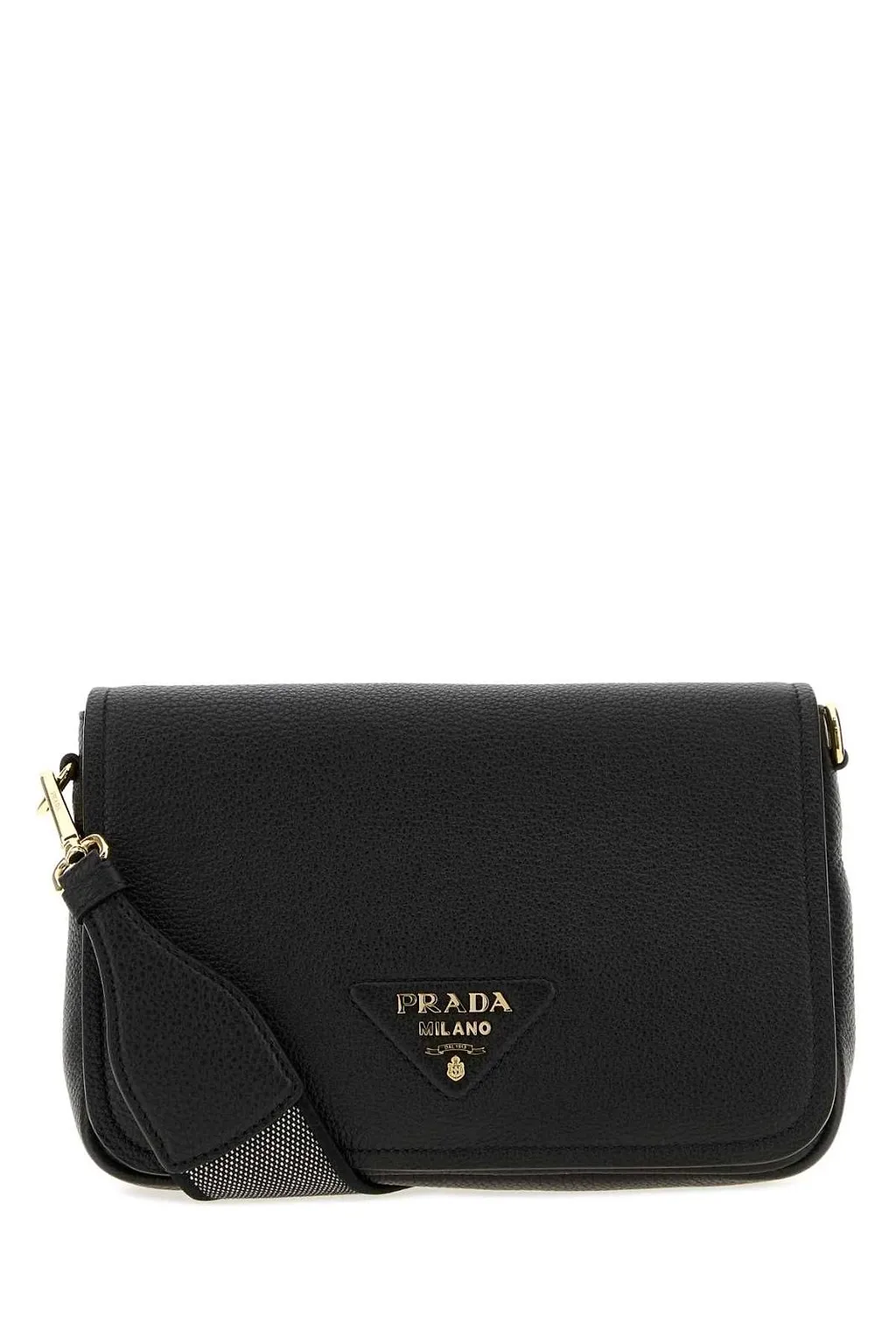 Prada Logo Strap Shoulder Bag