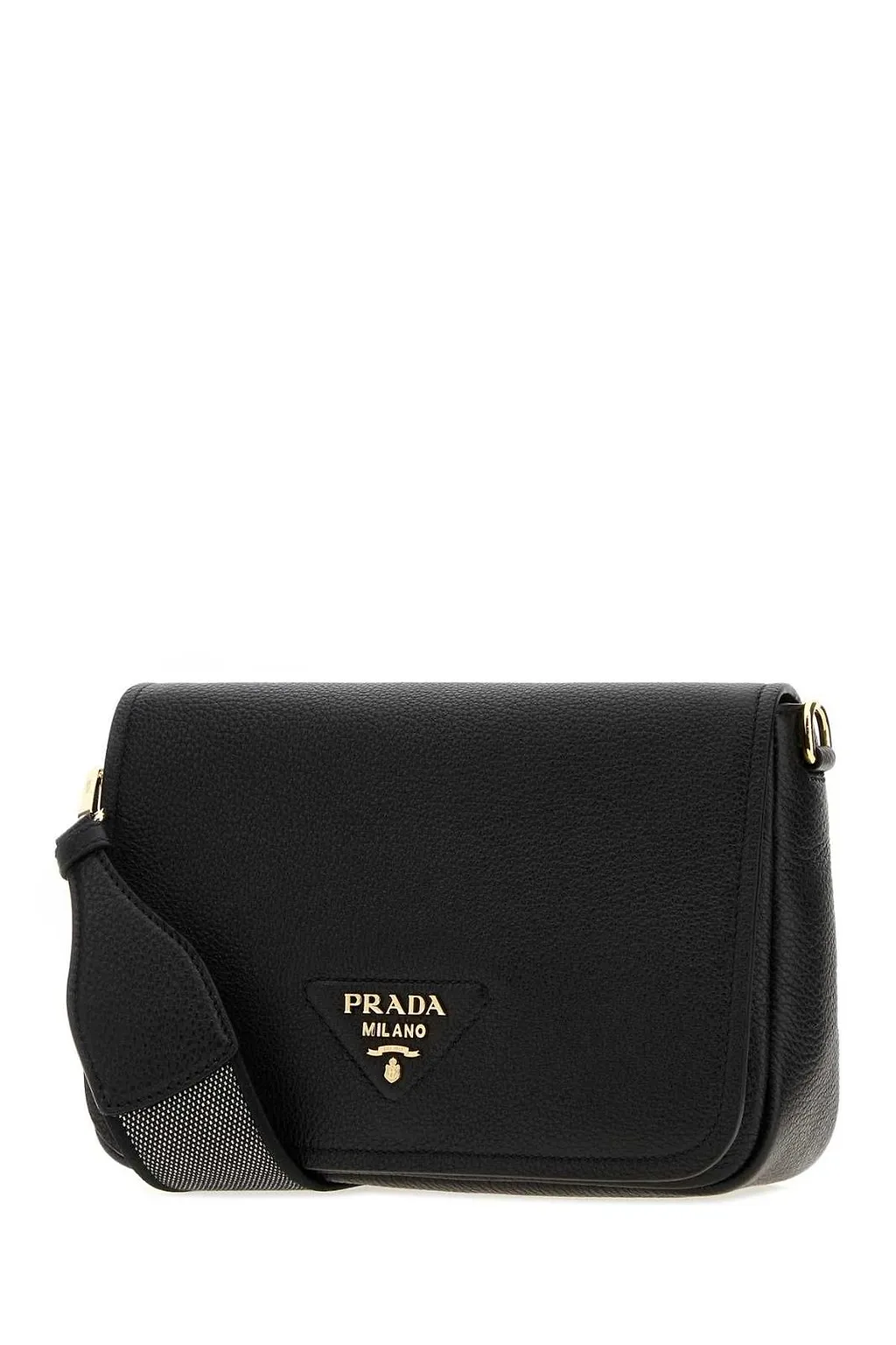 Prada Logo Strap Shoulder Bag
