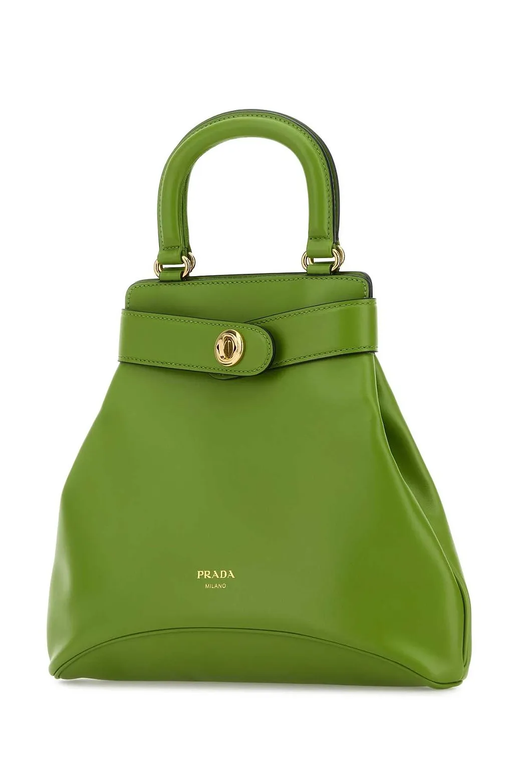 Prada Logo-Stamp Top Handle Bag