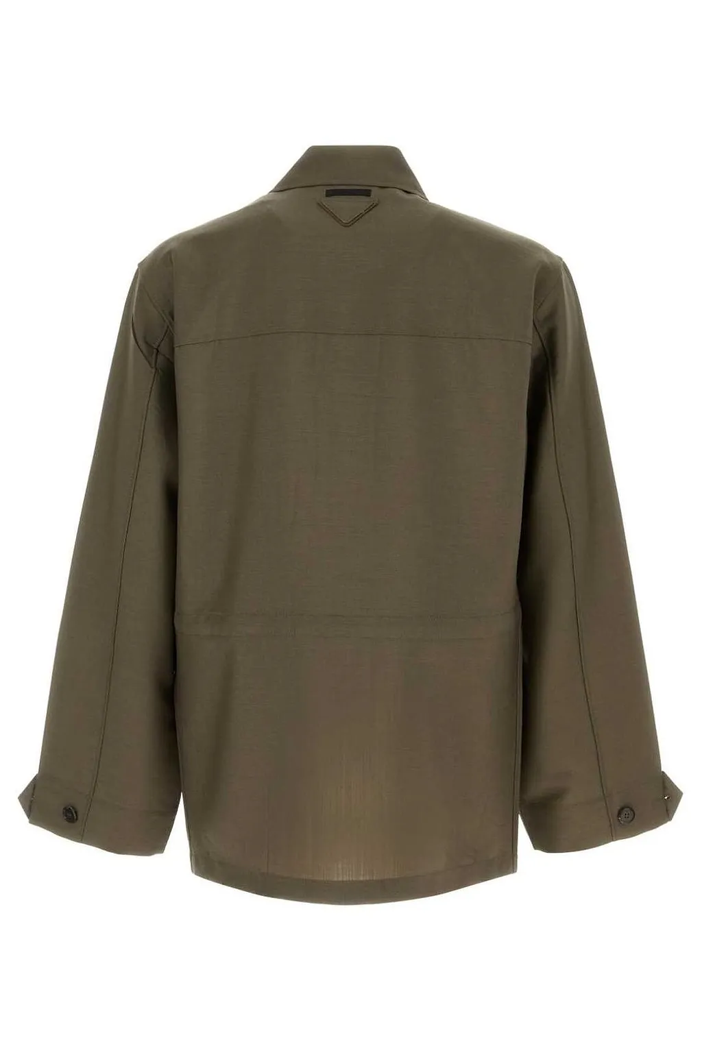 Prada Long-Sleeved Button-Up Jacket