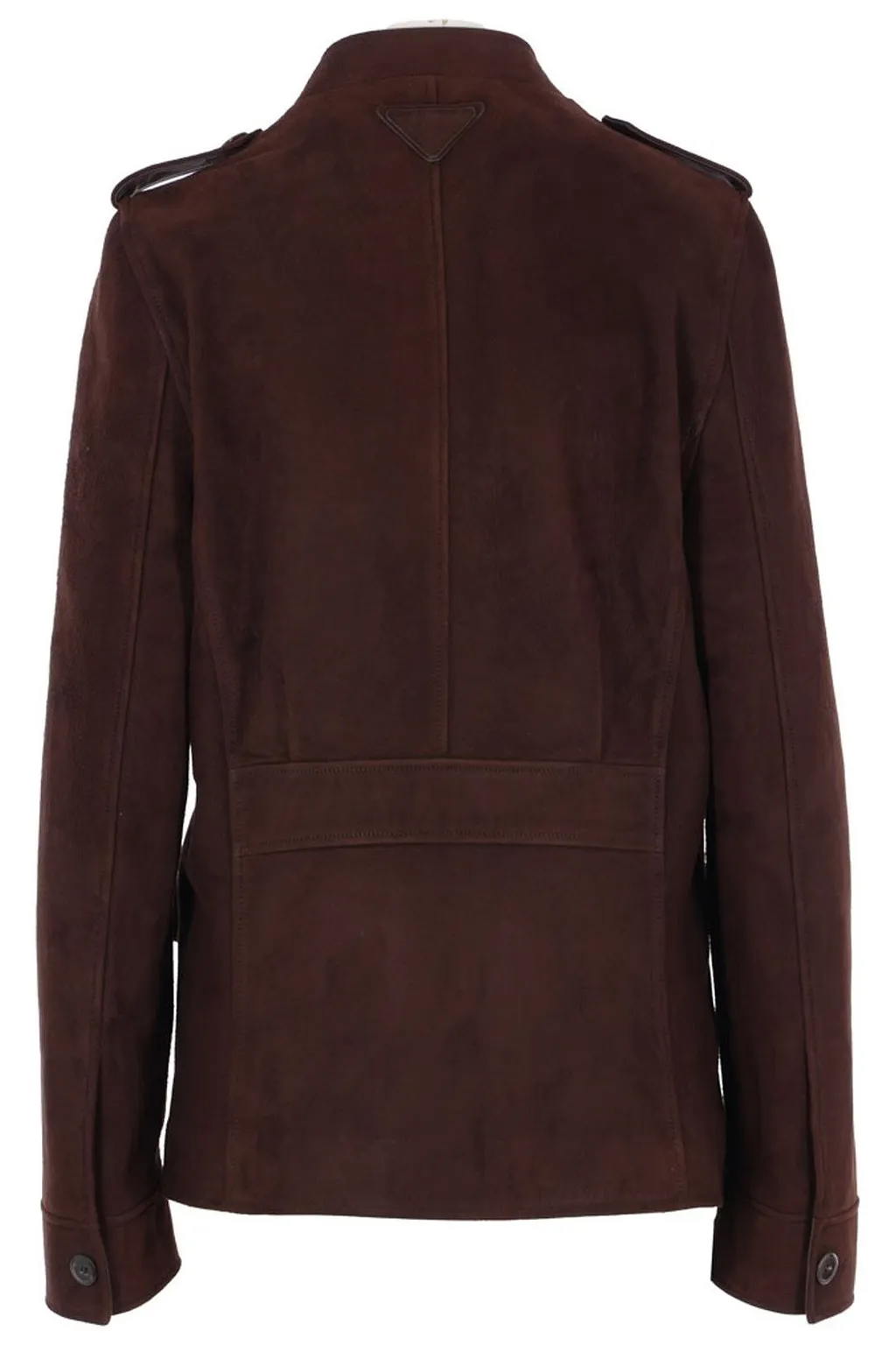 Prada Long-Sleeved Button-Up Jacket