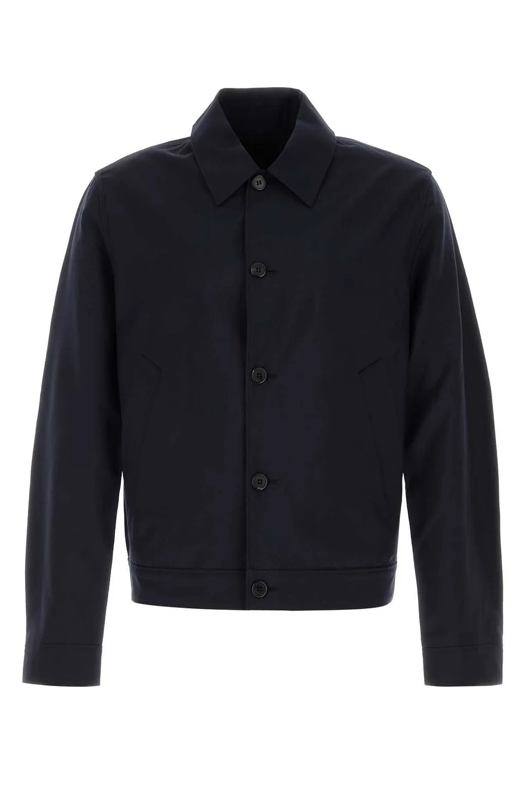 Prada Long-Sleeved Button-Up Jacket