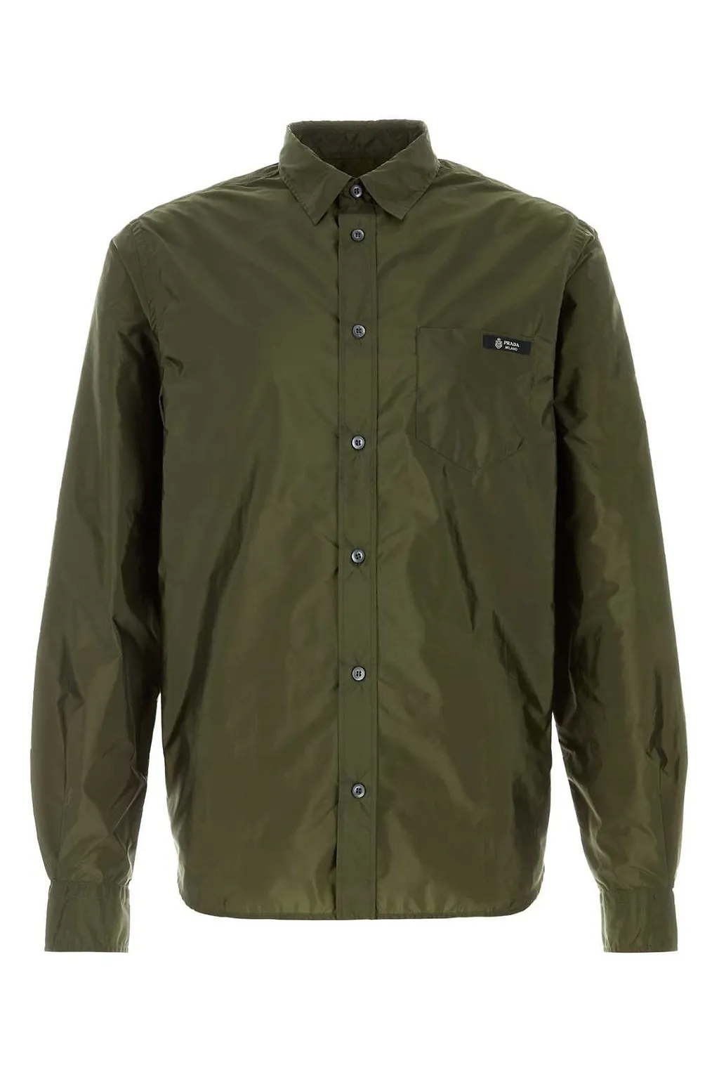 Prada Long-Sleeved Button-Up Shirt