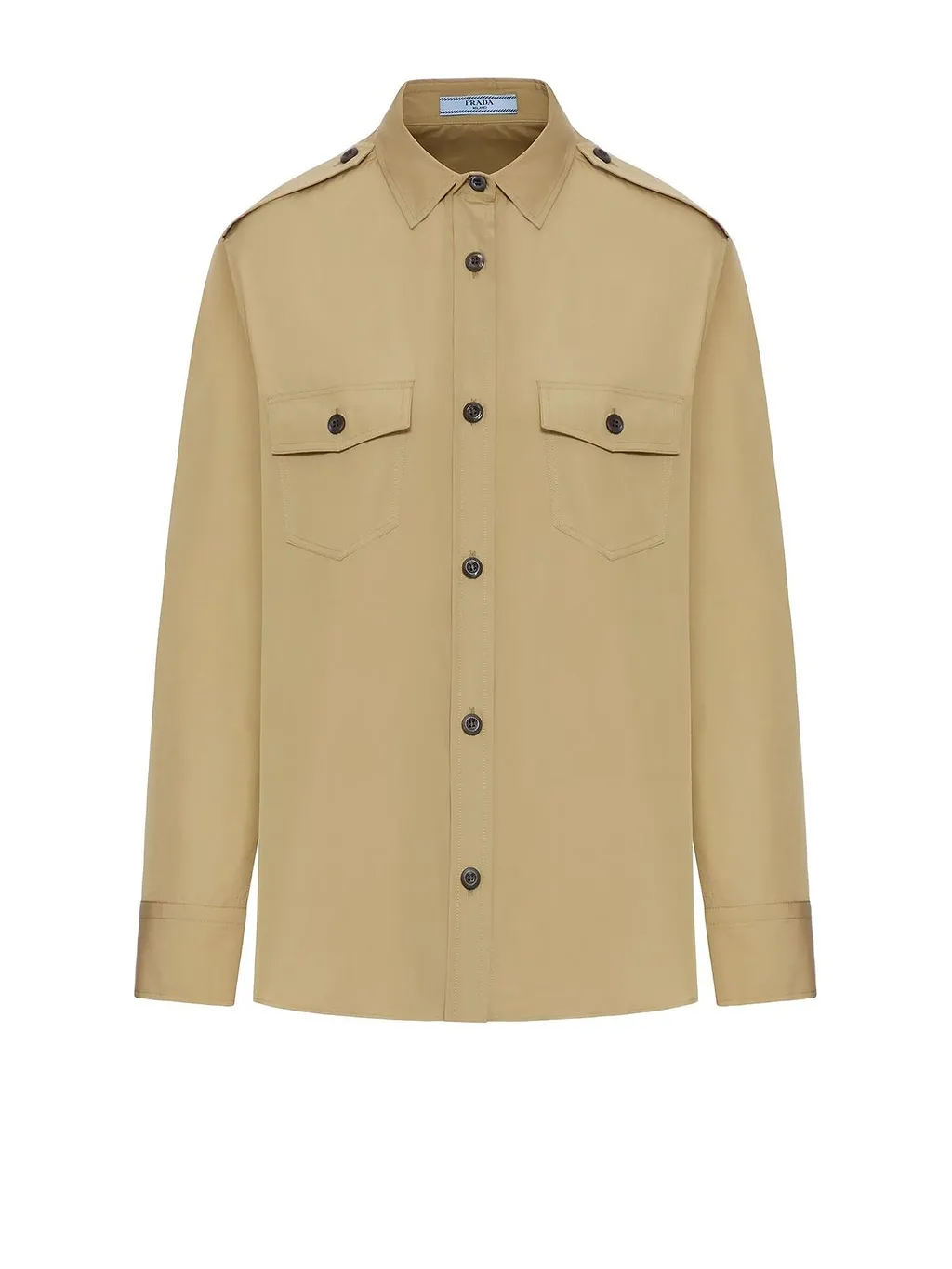 Prada Long-Sleeved Button-Up Shirt