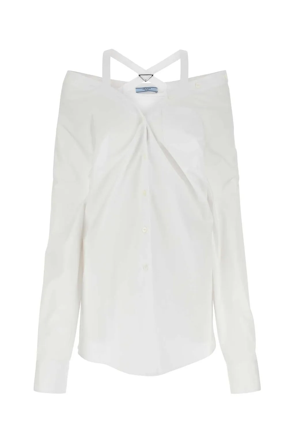 Prada Long-Sleeved Buttoned Shirt