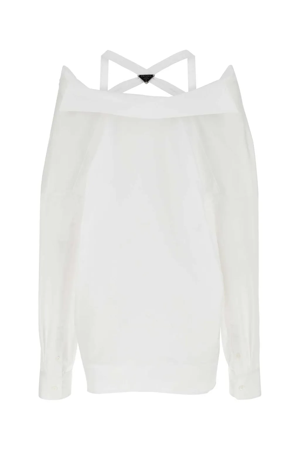 Prada Long-Sleeved Buttoned Shirt