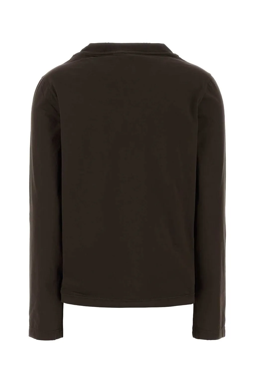Prada Long-Sleeved Crewneck T-Shirt