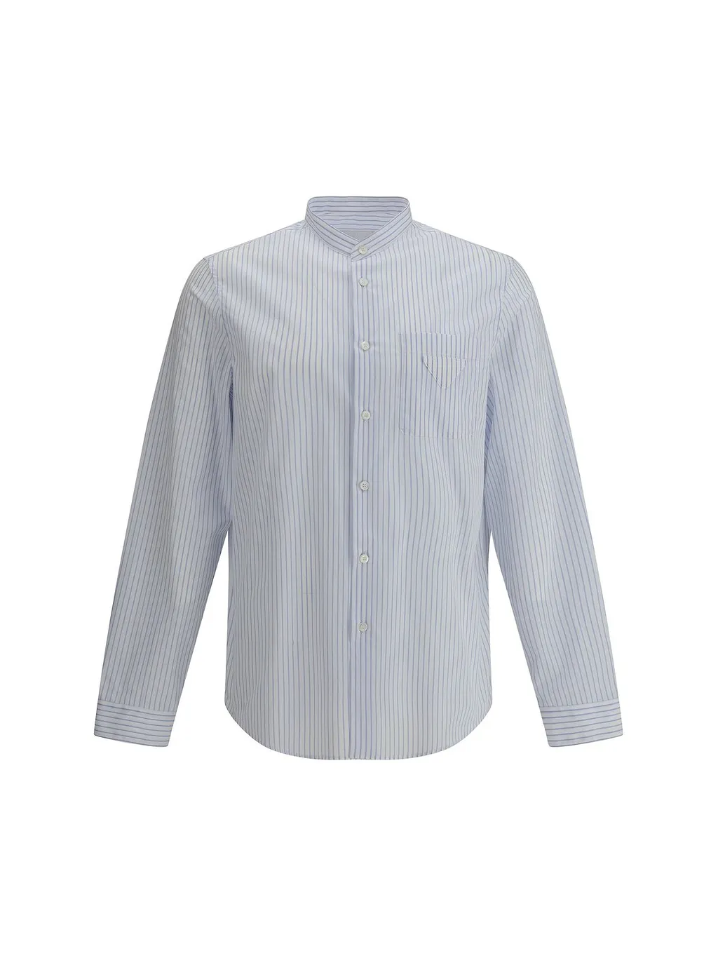 Prada Long-Sleeved Striped Shirt
