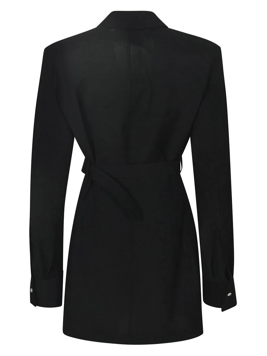 Prada Long-Sleeved Single-Breasted Shirt Jacket