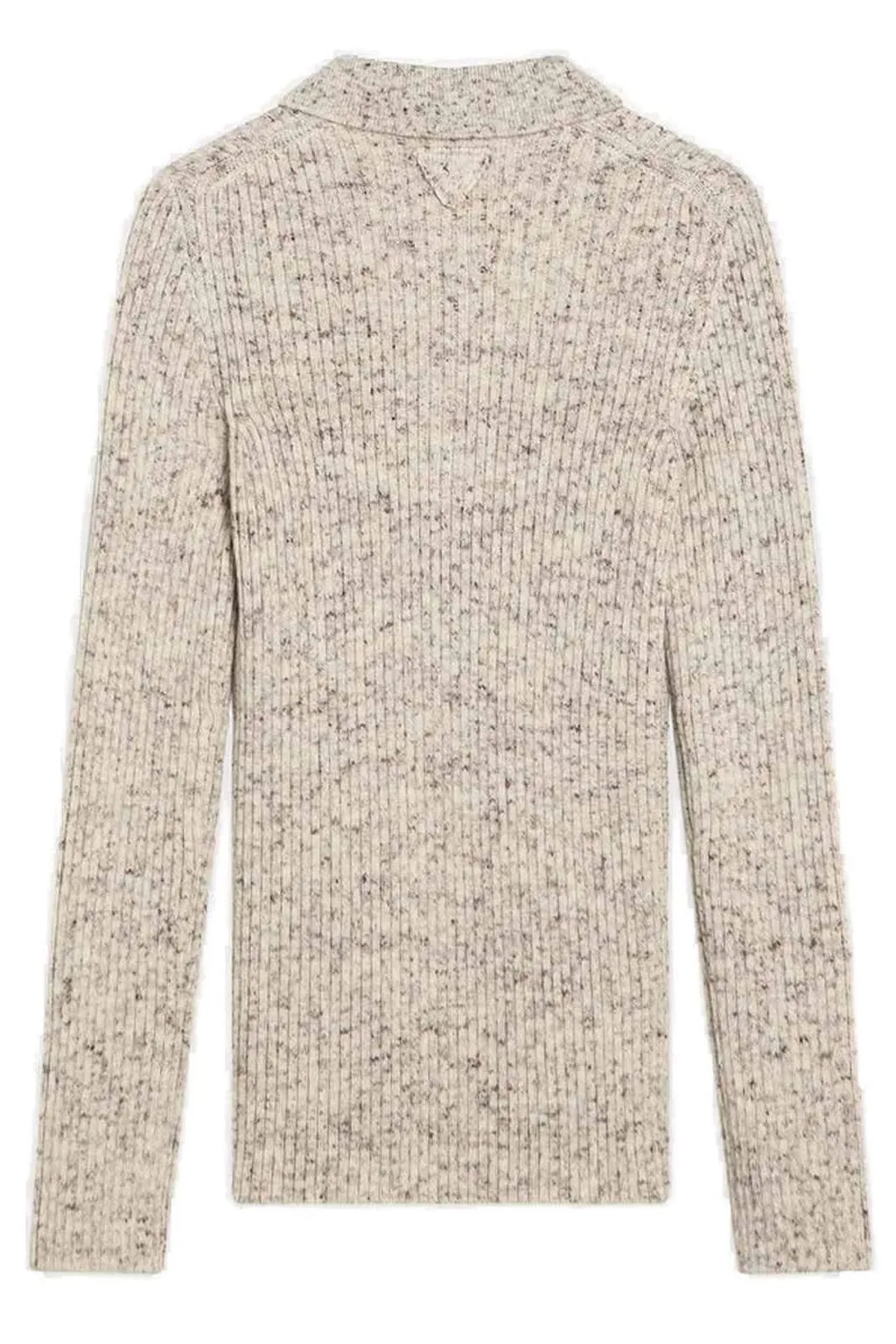 Prada Long-Sleeved Polo Jumper